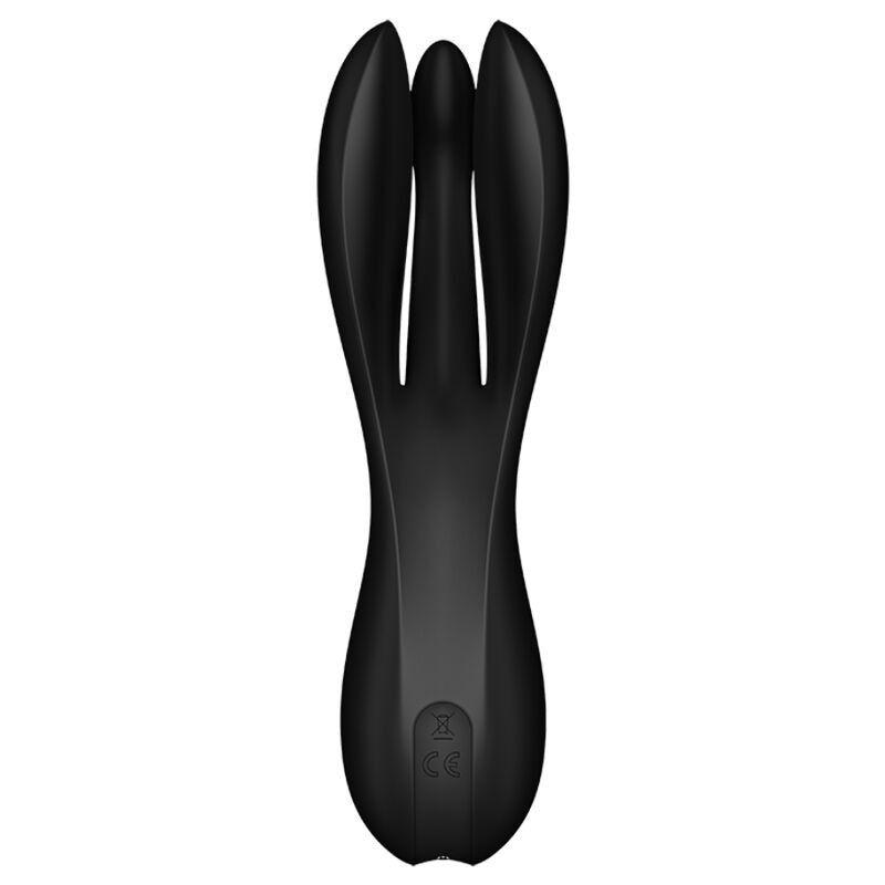 Satisfyer - Vibrateur Threesome 2 Noir - Image 4