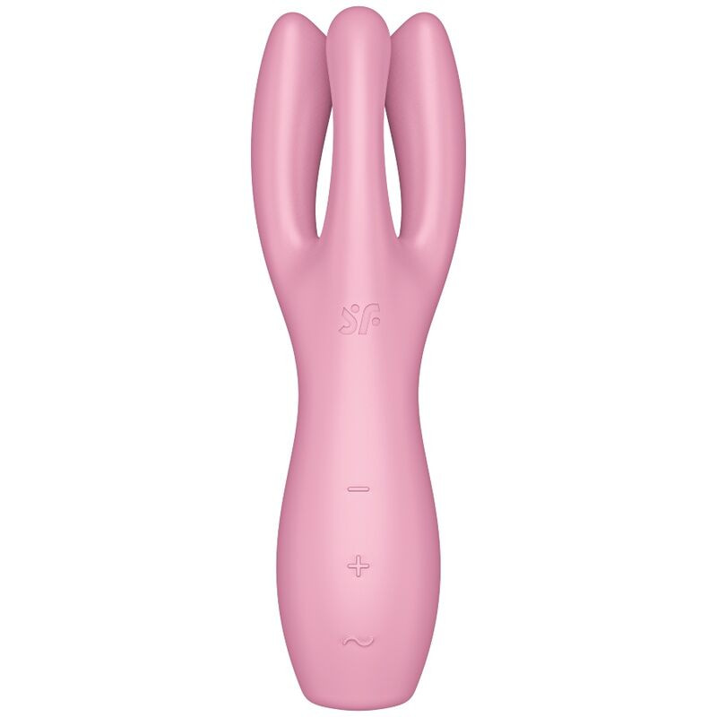 Satisfyer - Vibrateur Threesome 3 Rose - Image 2