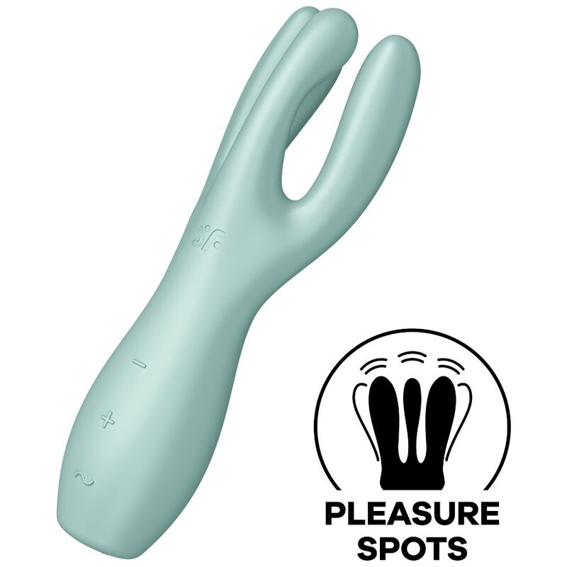 Satisfyer - Vibrateur Threesome 3 Rose - Image 5