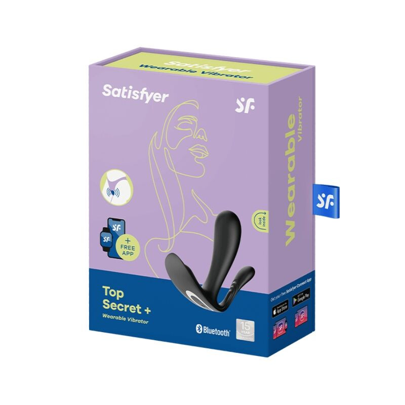 Satisfyer - Vibrateur Top Secret + Noir - Image 3