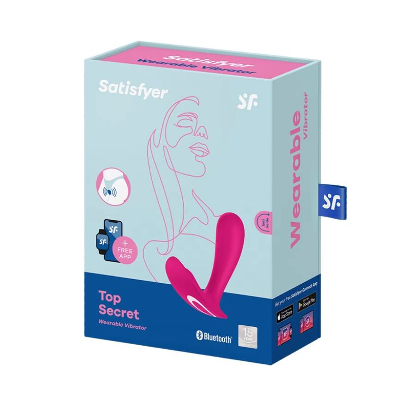 Satisfyer - Vibrateur Top Secret Rose - Image 3