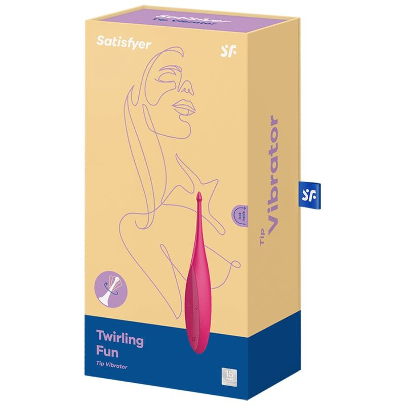 SATISFYER - VIBRATOR TWIRLING FUN TIP ROZE - Image 5