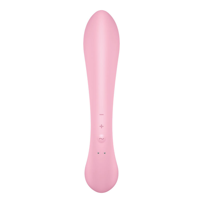 SATISFYER - TRIPLE OH HYBRID VIBRATION PINK - Image 3