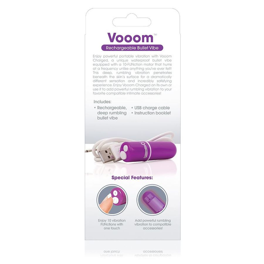 Screaming O - Bala Vibreura Rechargeable Vooom Violet - Image 3