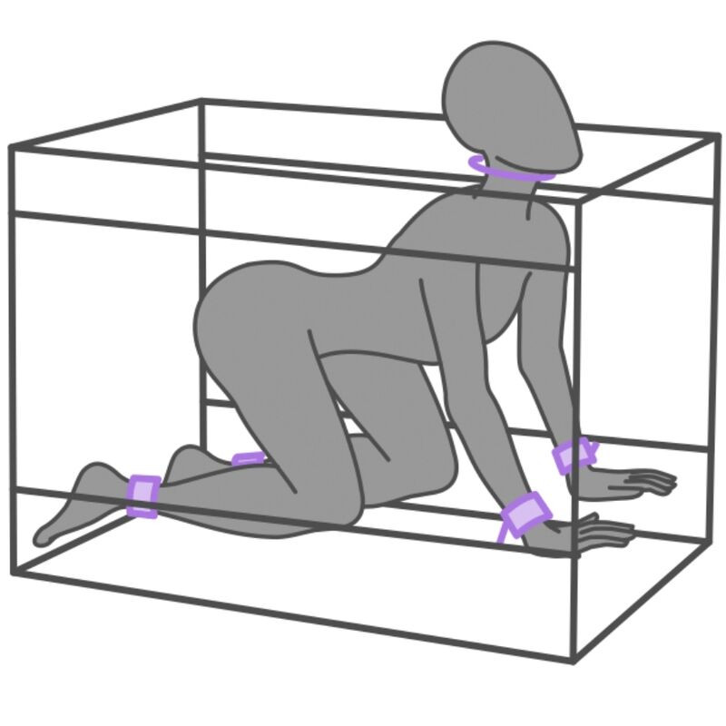 Secret Dome - Kink Club La Niche Cabin Purple - Image 4