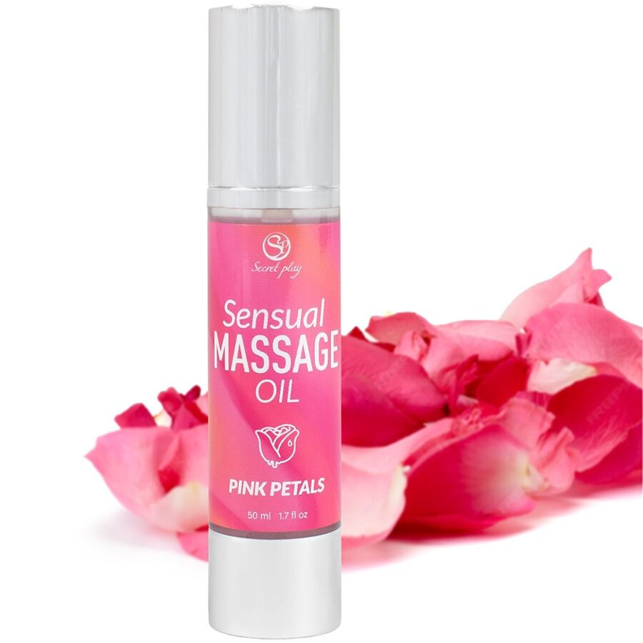 SECRETPLAY - PINK PETALS MASSAGE OIL - Image 3