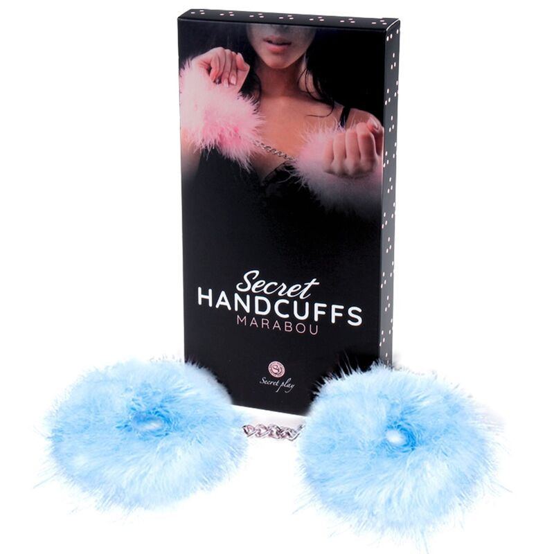Secretplay - Menottes De Marabou Lumière Bleue - Image 3