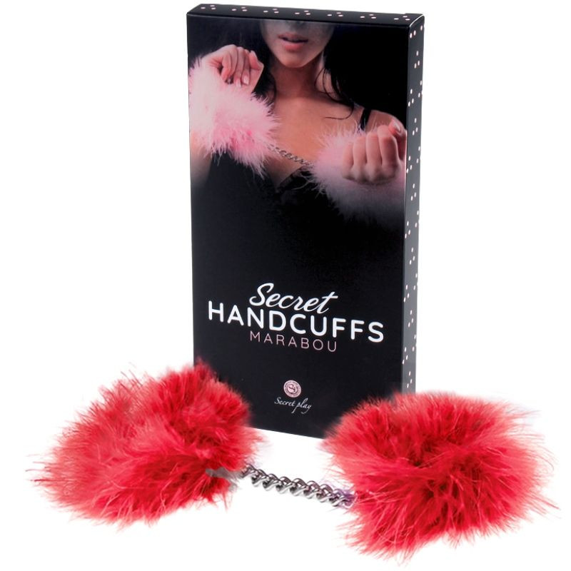 SECRETPLAY - MENOTTES MARABOU ROUGE - Image 2