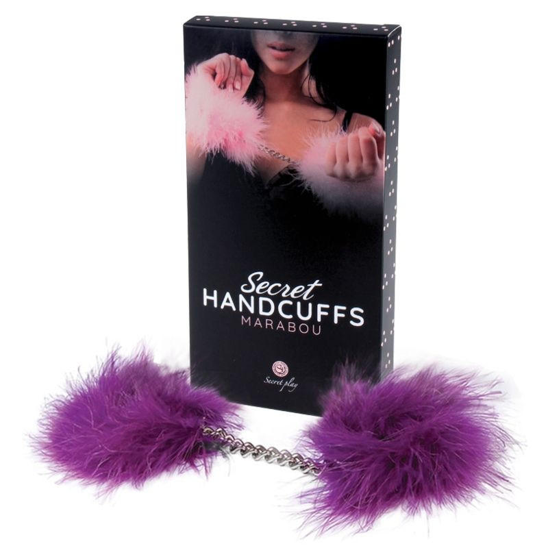 SECRETPLAY - MENOTTES MARABOU VIOLET - Image 2