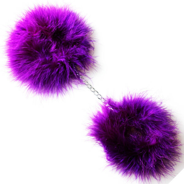 SECRETPLAY - MENOTTES MARABOU VIOLET - Image 3