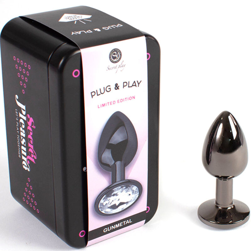 Secretplay - Plug Anal En Gunmetal Petite Taille 7 Cm - Image 2