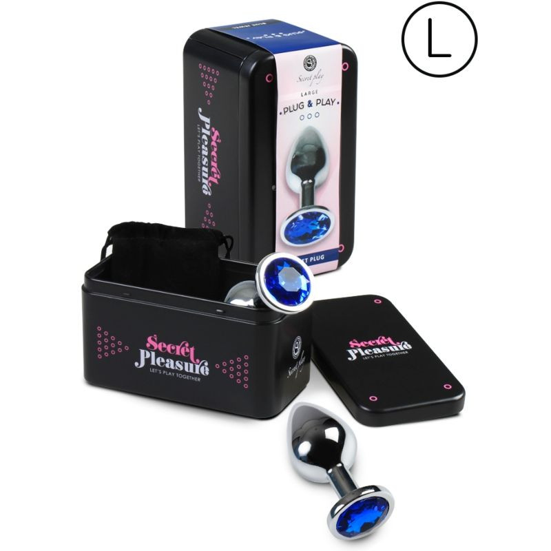 Secretplay - Plug Anal Taille L Bleu - Image 2