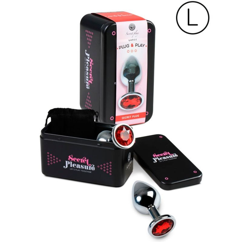Secretplay - Plug Anal Taille L Rouge - Image 2