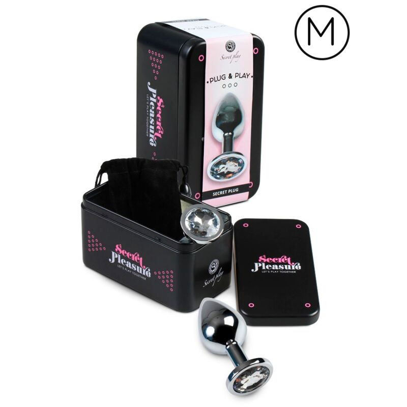 Secretplay - Plug Anal Transparent Aluminium 7Cm - Image 2
