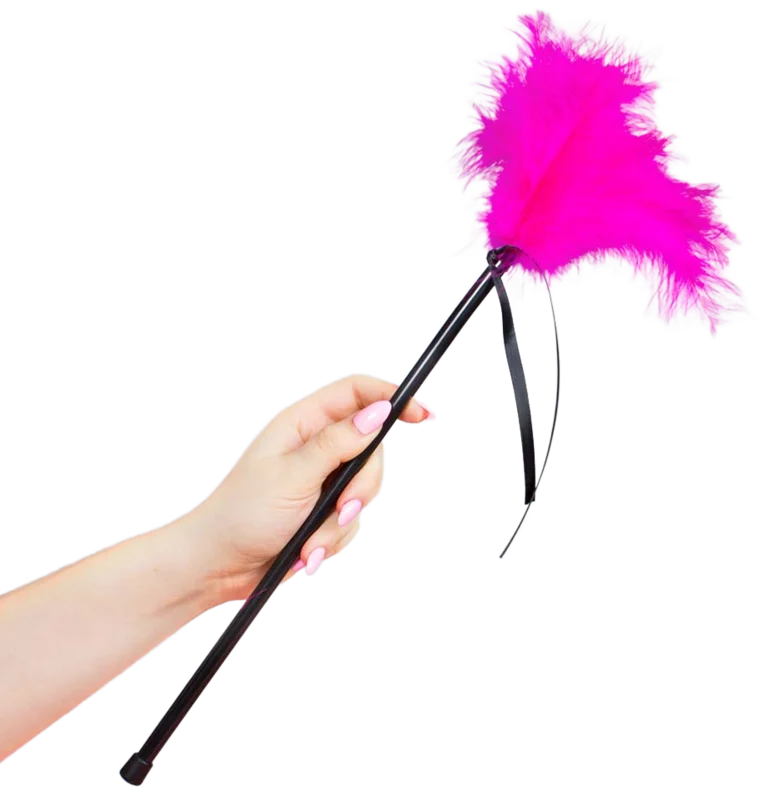 SECRETPLAY - ROZE VEERTJES 40 CM