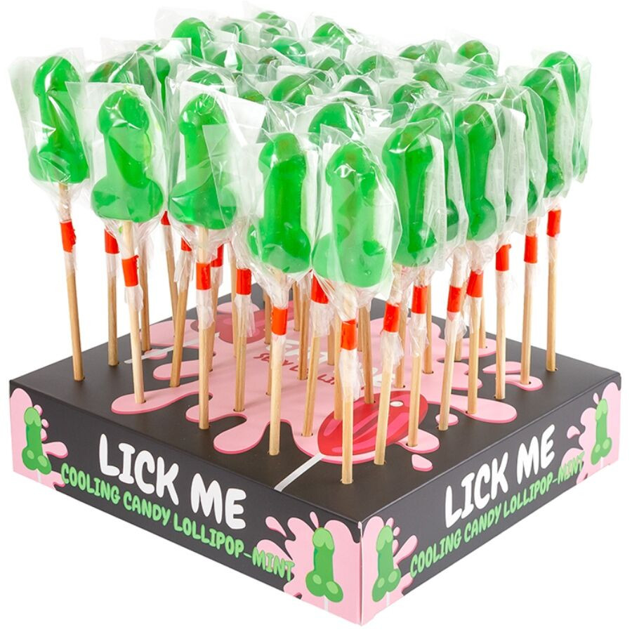 SECRETPLAY - MINT CANDY PENIS LOLLIPOP DISPLAY WITH COLD EFFECT (40 UNITS) - Image 2