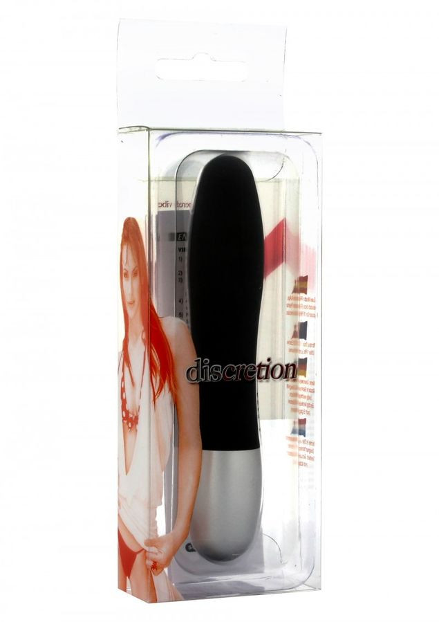 Seven Creations - Discretion Black Vibrator - Image 2