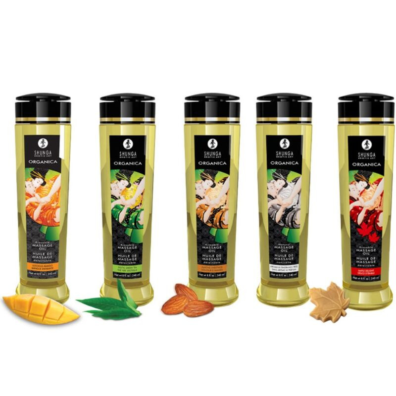 Shunga - Huile De Massage Bio Mango 240 Ml - Image 2