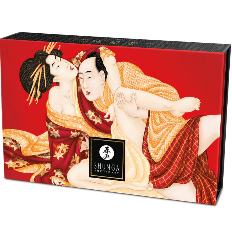 SHUNGA - STRAWBERRY EDIBLE MASSAGE POWDER KIT - Image 4