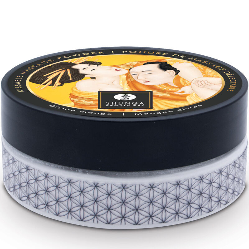 SHUNGA - EDIBLE MASSAGE POWDER KIT MANGO - Image 2