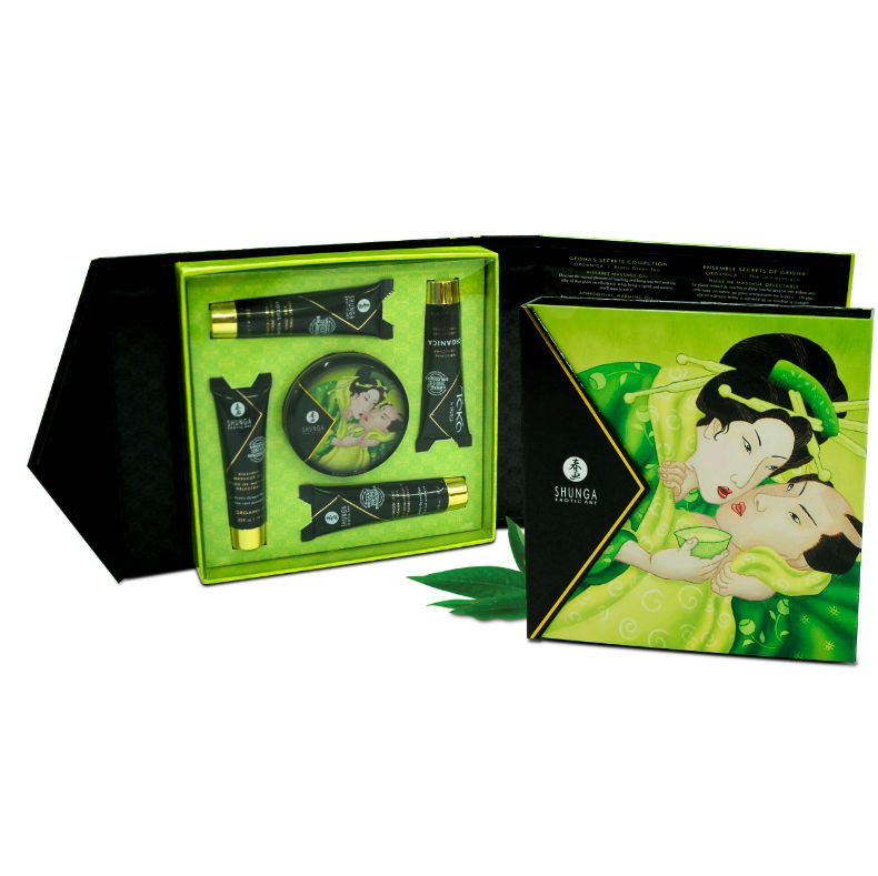 Shunga - Kit Thé Vert Bio Secret Geisha - Image 2