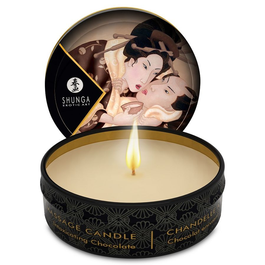 SHUNGA - MINI CARESS BY CANDLELIGHT DISPLAY MASSAGE CANDLES 24 UNITS - Image 5
