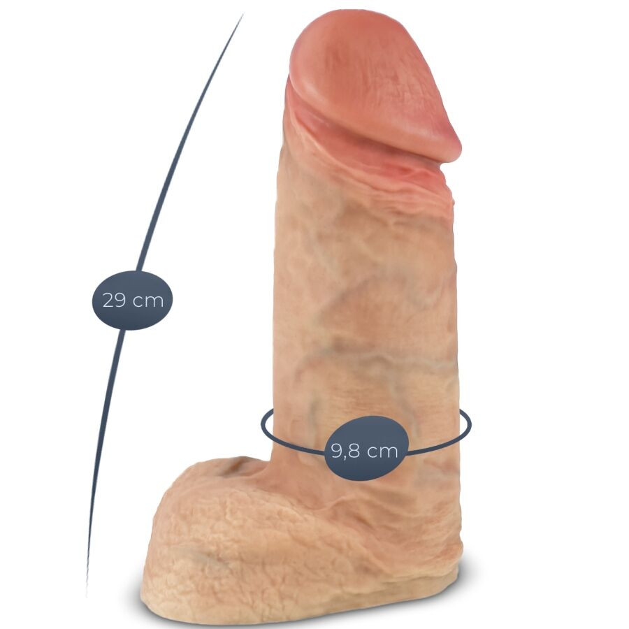 SILEXD - MODEL 1 XTREME PREMIUM SILICONE REALISTIC PENIS 28 CM - Image 5