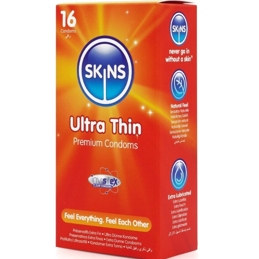 SKINS - ULTRA THIN PREMIUM CONDOMS PACK 16 - Image 2