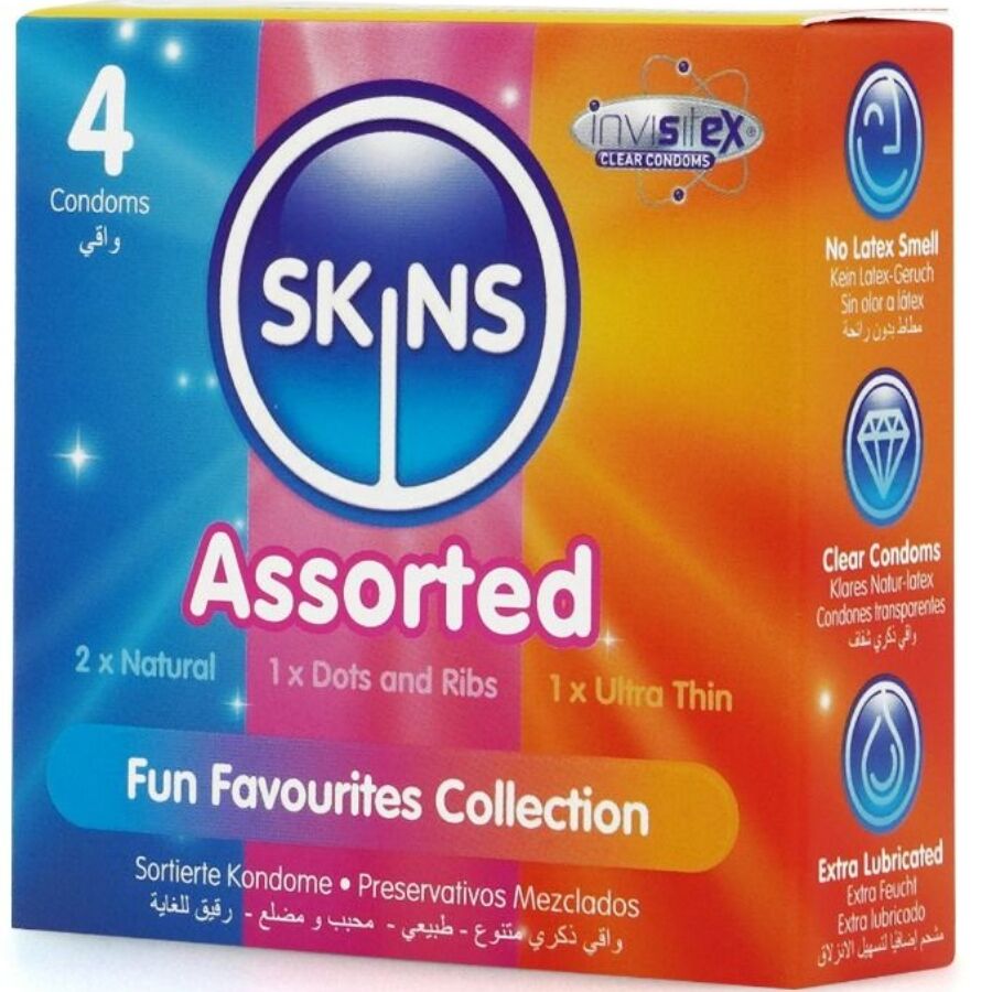 SKINS - ASSORTED PREMIUM CONDOMS PACK 4 - Image 2