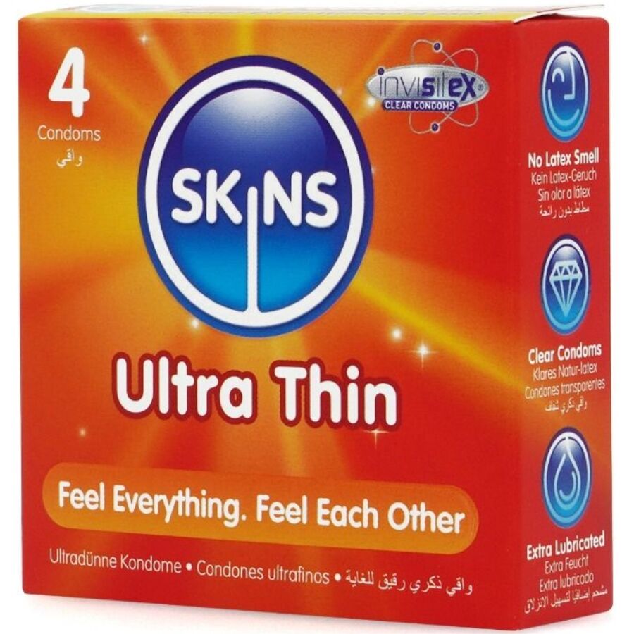 SKINS - ULTRA THIN PREMIUM CONDOMS PACK 4 - Image 2