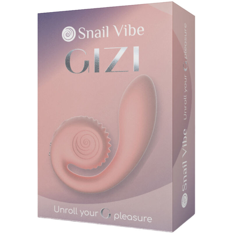 Snail Vibe - Stimulateur Double Gizi Rose - Image 4