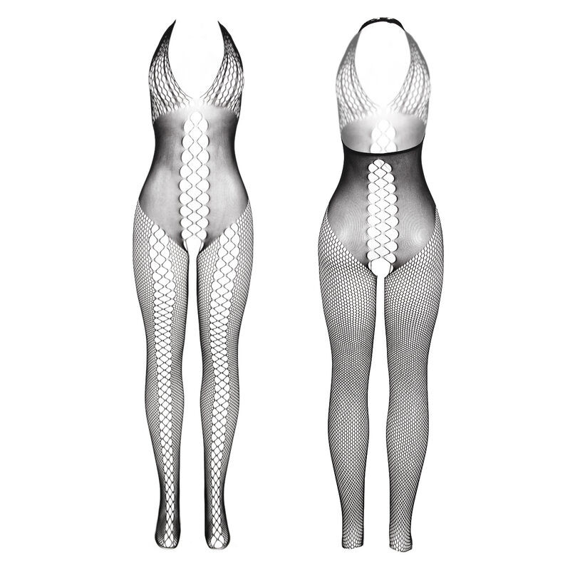 SUBBLIME - 951832 BODYSTOCKING AVEC DOS OUVERT ET DÉTAILS CROISÉS NOIR TAILLE UNIQUE - Image 3