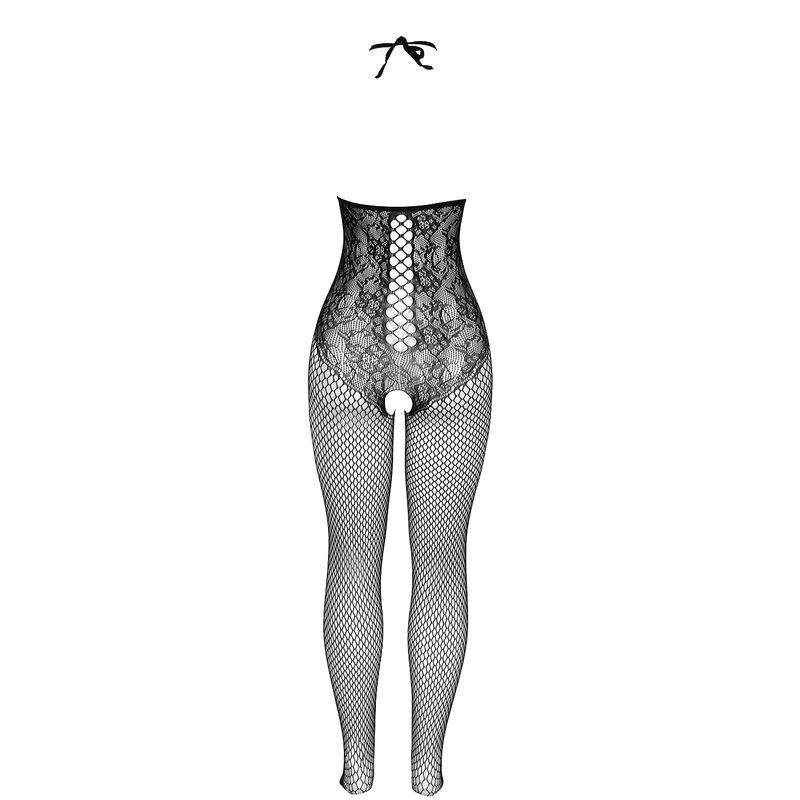 Subblime - 951849 Bodystocking Résille Ouvert Et Col Licou Noir Taille Unique - Image 5