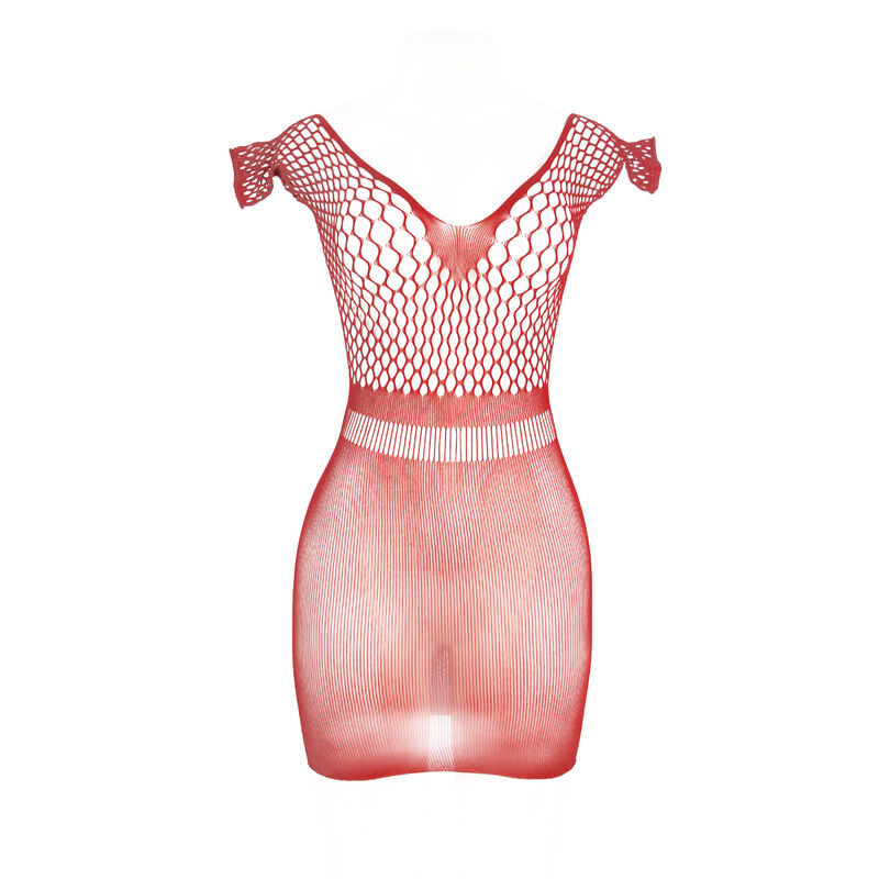 Subblime - 951924 Robe Courte En Crochet Rouge Taille Unique - Image 4