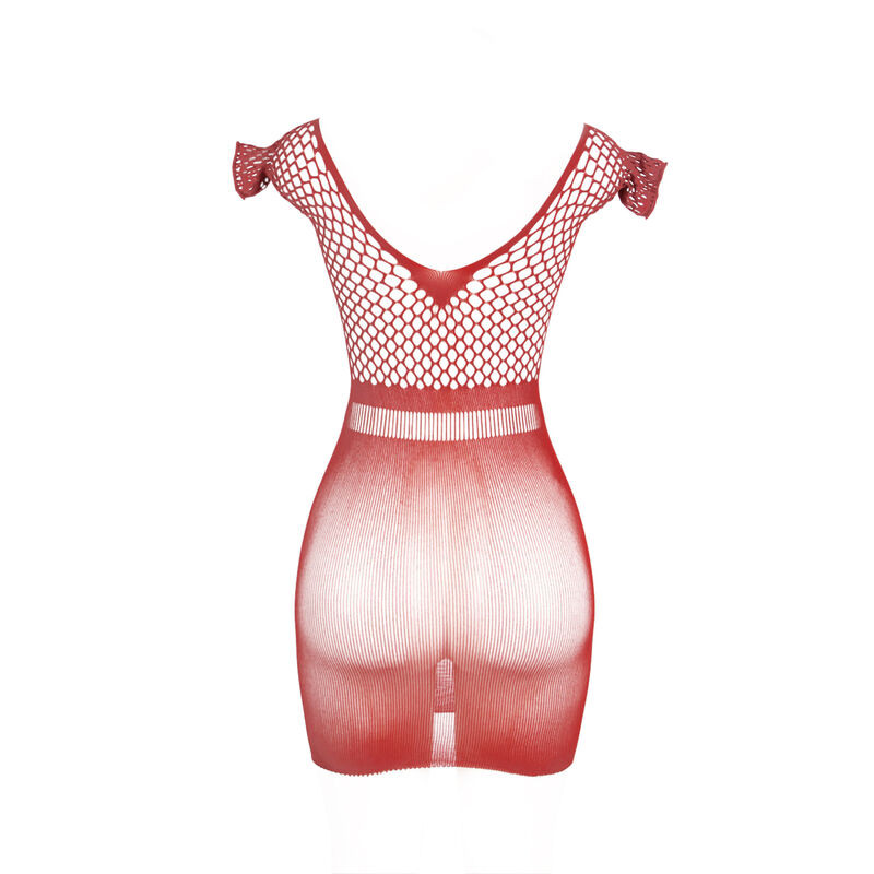 Subblime - 951924 Robe Courte En Crochet Rouge Taille Unique - Image 5