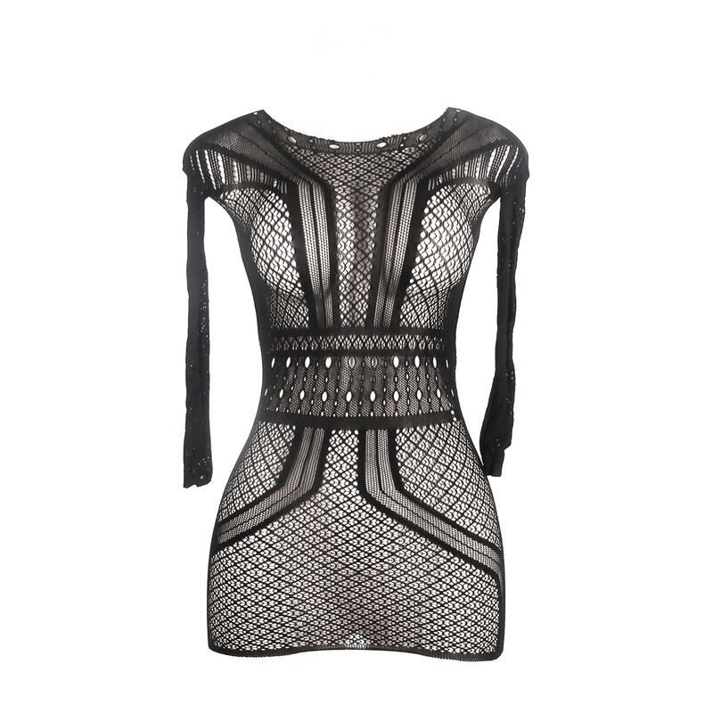 Subblime - 951931 Robe Courte En Résille Avec Dos Nu Taille Unique - Image 4