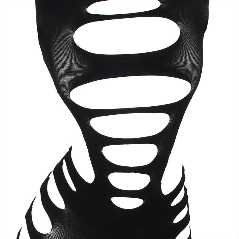 Subblime - 952266 Robe Résille Élastique Manches Longues Noir Taille Unique - Image 4