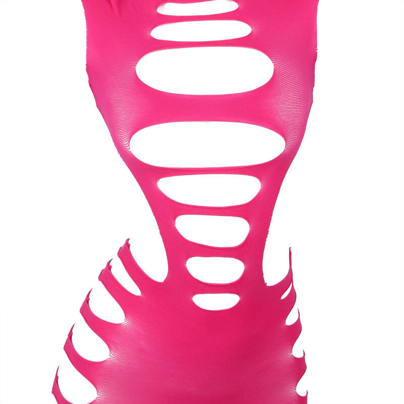 Subblime - 952273 Robe Résille Élastique Manches Longues Rose Taille Unique - Image 4