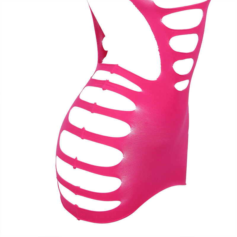 Subblime - 952273 Robe Résille Élastique Manches Longues Rose Taille Unique - Image 5