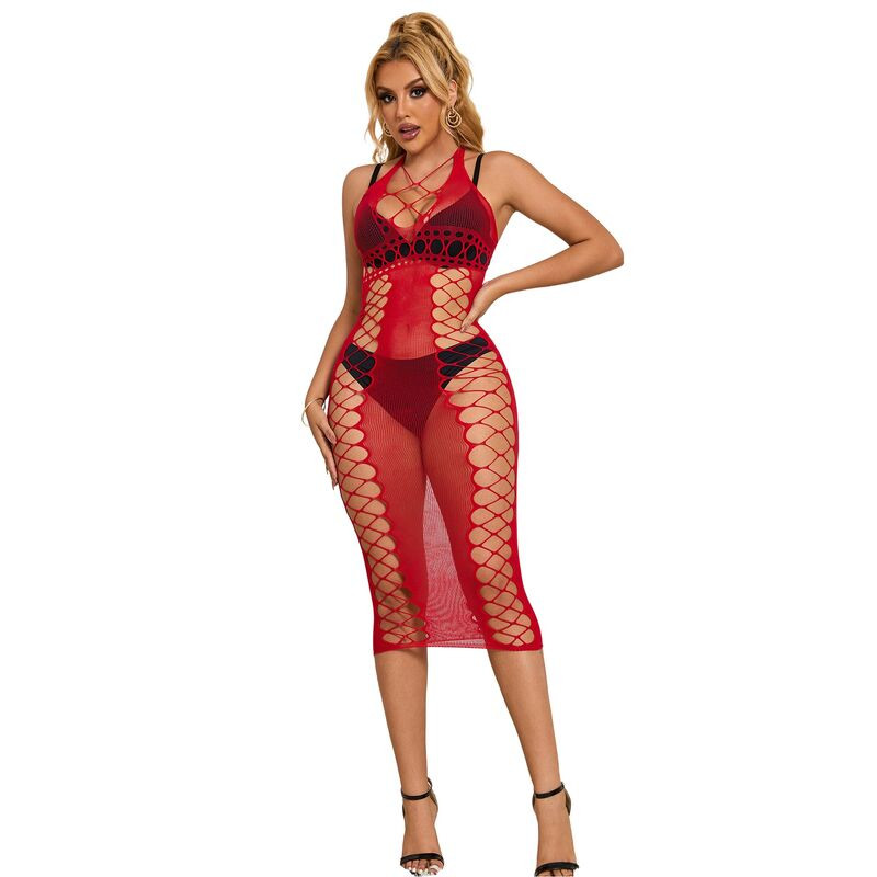 Subblime - 952327 Robe Longue Réseille Rouge Taille Unique - Image 2