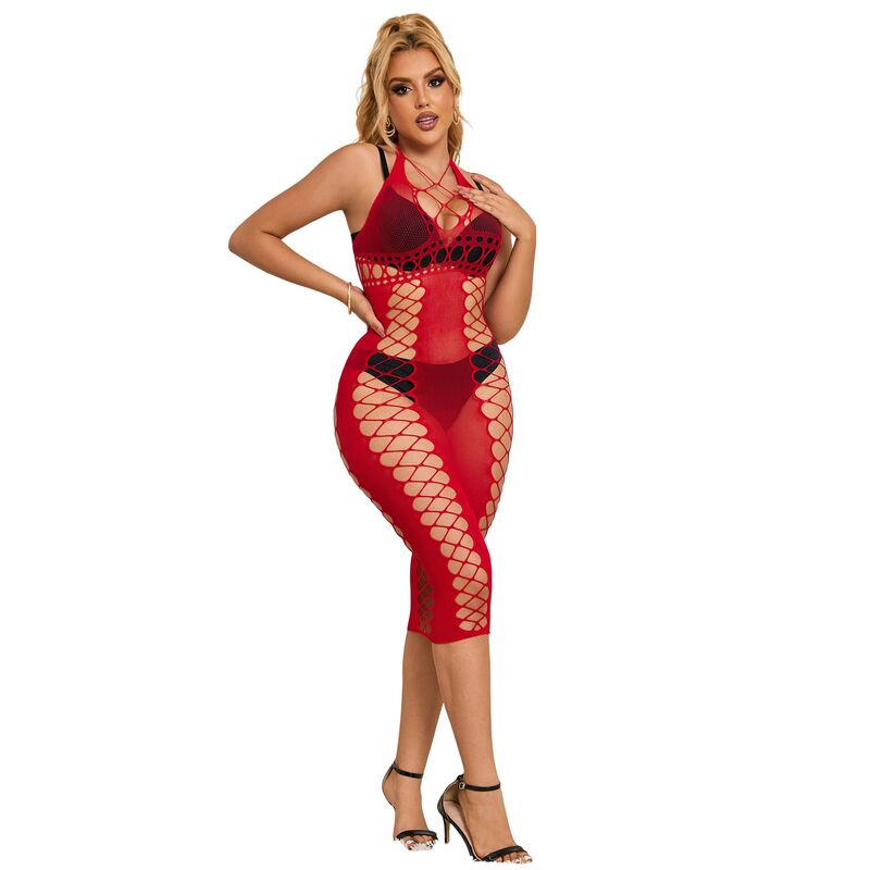 Subblime - 952327 Robe Longue Réseille Rouge Taille Unique - Image 3
