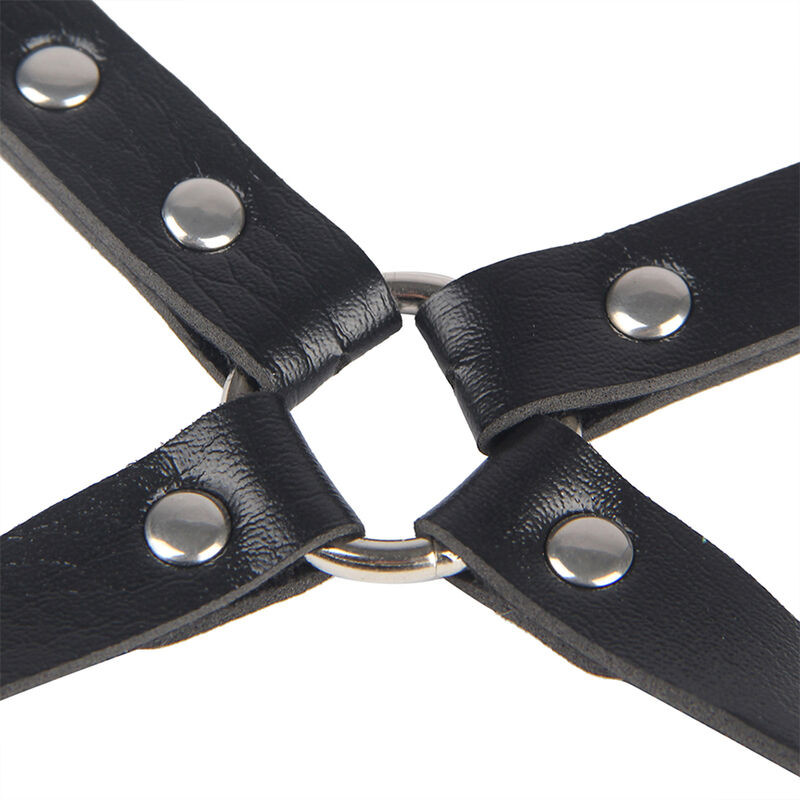 SUBBLIME - 953690 HANDCUFFS WITH BONDAGE BELT BLACK ONE SIZE - Image 5