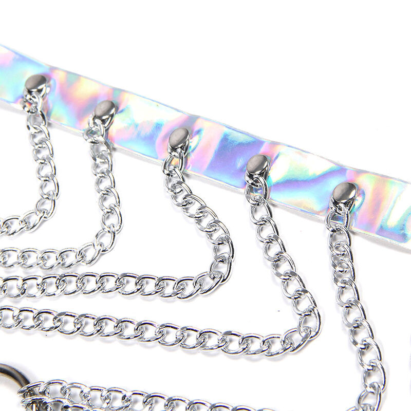 SUBBLIME - 953737 BORSTHARNAS MET RINGEN EN ZILVEREN KETTINGEN ÉÉN MAAT - Image 5