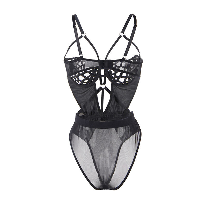 Subblime - 954055 Body Sexy En Dentelle Noir S/M - Image 4