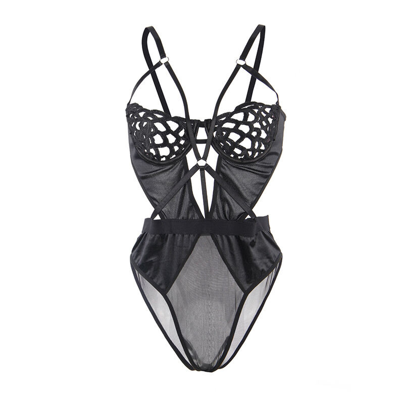 Subblime - 954055 Body Sexy En Dentelle Noir S/M - Image 5