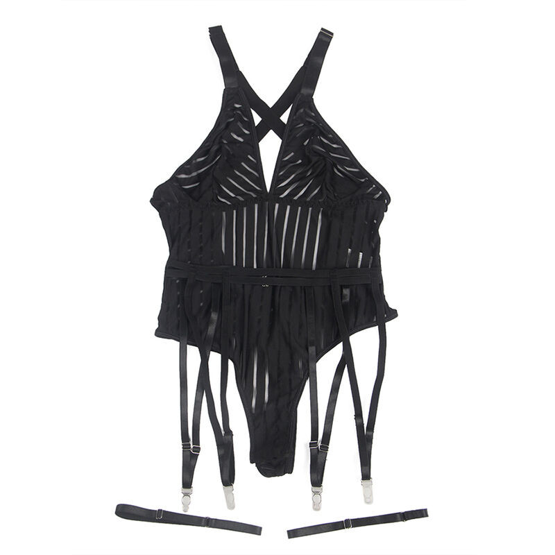 Subblime - 954147 Body Avec Porte-Jarretelles Noir S/M - Image 5