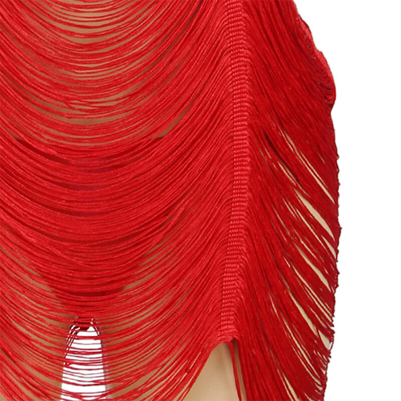 SUBBLIME - 954246 STRAPPY DRESS + THONG RED - Image 4