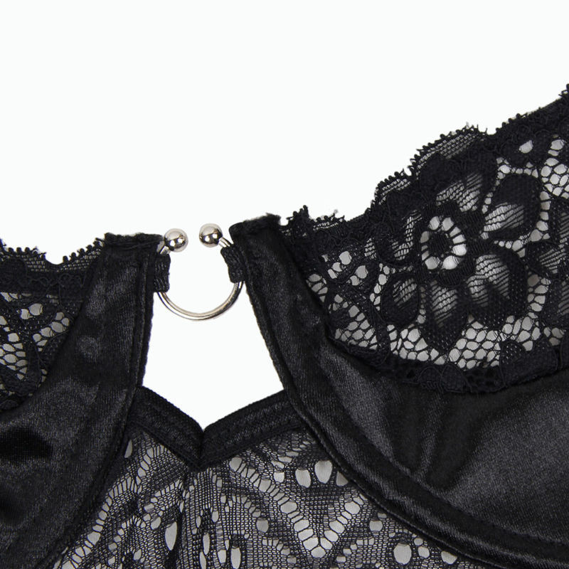 Subblime - Corset Corset Et Ceinture Subblime Noir S / M - Image 10
