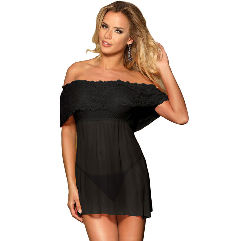 Subblime - Dresses Robe Courte Subblime + String Noir S / M - Image 5