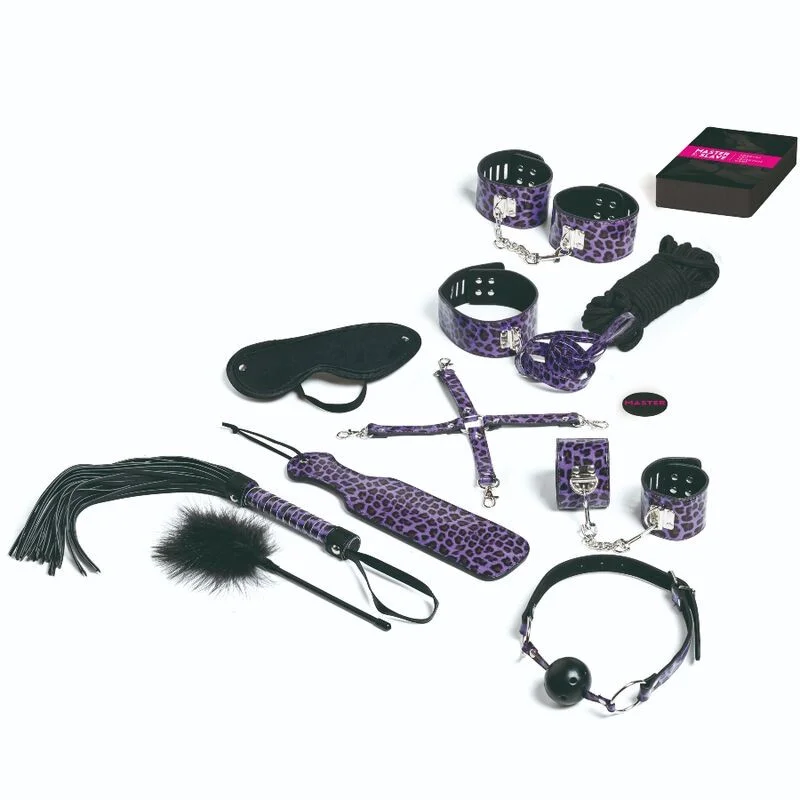 Tease  Please - Set 13 Accessoires De Bondage Lilas